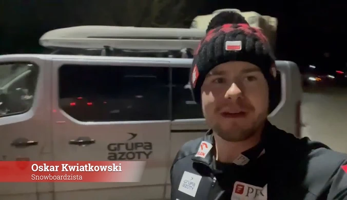 Triumf Oskara Kwiatkowskiego w zawodach snowboardowych Pucharu Świata w Scuol. WIDEO