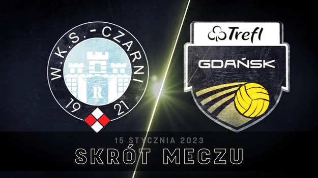 Skrót meczu 20. kolejki PlusLigi Cerrad Enea Czarni Radom - Trefl Gdańsk 1:3 (25:18, 23:25, 17:25, 35:37).