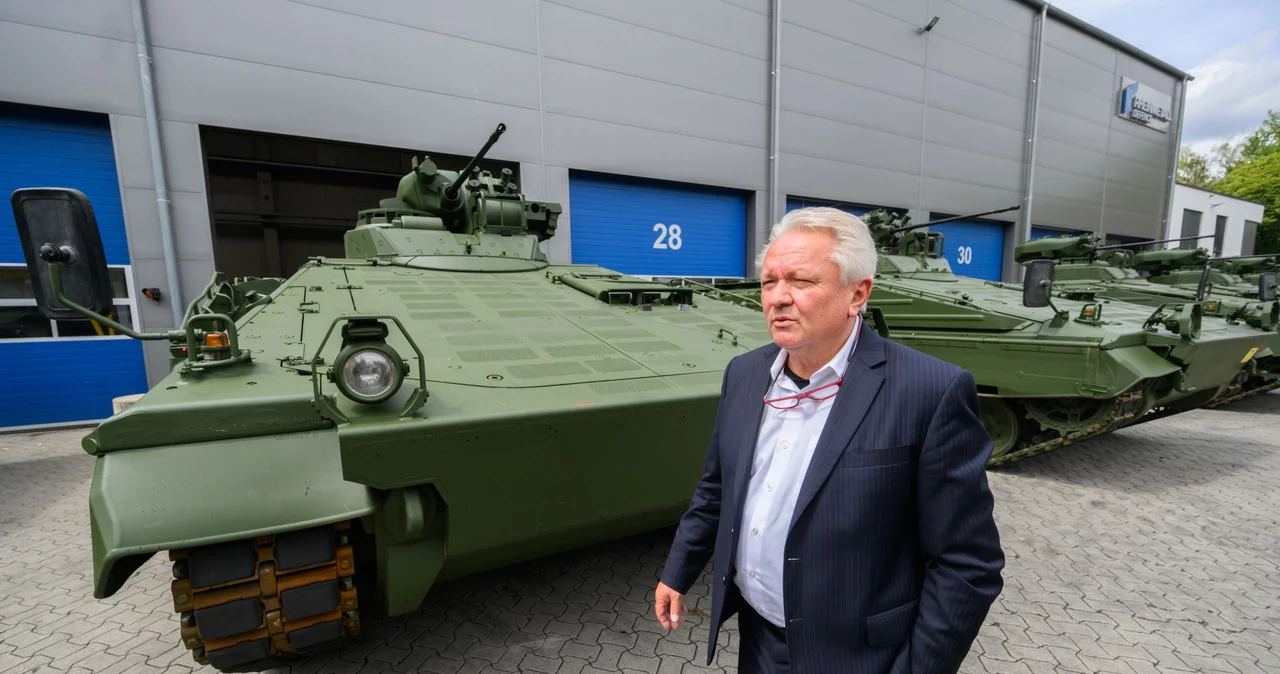 Armin Papperger, szef produkującej uzbrojenie firmy Rheinmetall