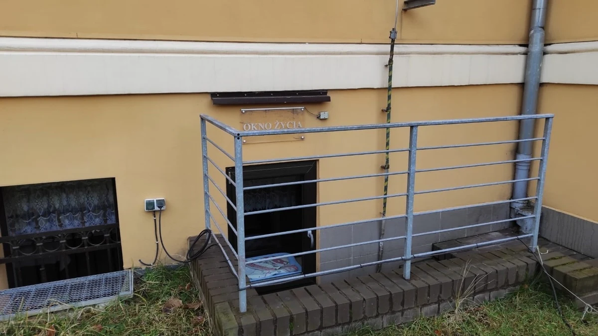 Ktoś zostawił 7-miesięczną dziewczynkę w oknie życia w ośrodku opiekuńczo-leczniczym sióstr boromeuszek przy ul. Zygmunta Starego 23 w Gliwicach. Dziecko przeszło badania w szpitalu, które wykazały, że jest zdrowe. 