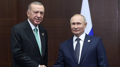 Putin rozmawiał z Erdoganem. Prezydent Turcji ponowił ofertę mediacji