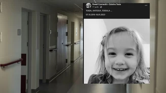 Kielce: Nie żyje trzyletnia Tosia. Dziewczynka chorowała na raka mózgu
