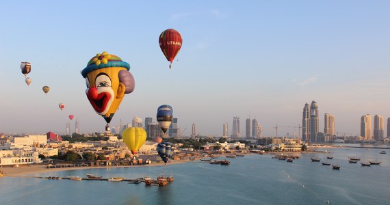 W katarskiej Dosze odbędzie się 3. edycja Qatar Balloon Festival. W wydarzeniu weźmie udział ponad 50 balonów - w tym balony RMF FM i Małopolski.