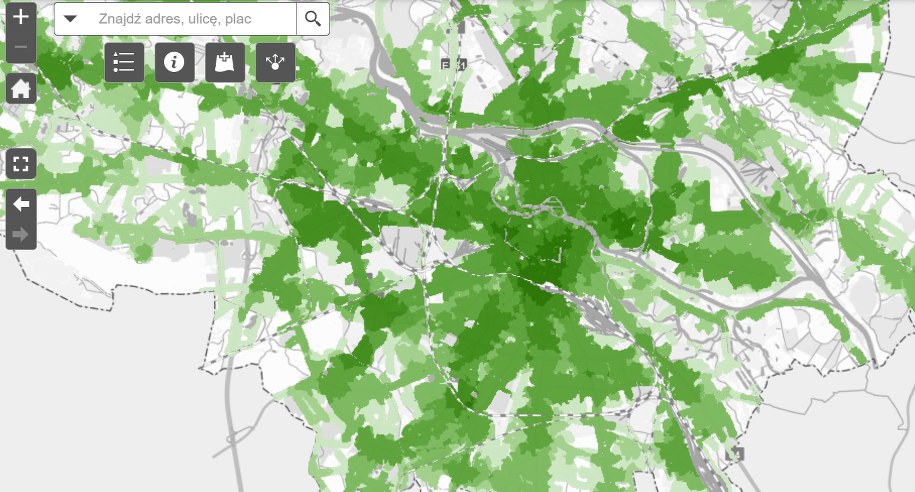 /Zrzut ekranu/geoportal.gov.pl /Internet