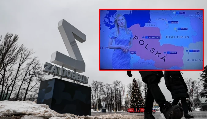 Rosyjska propaganda podszywa się pod TVP. Pokazali "prognozę pogody"