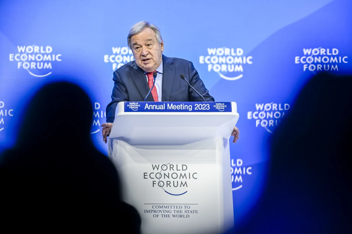 Podczas środowego przemówienia na Światowym Forum Ekonomicznym w Davos sekretarz generalny ONZ Antonio Guterres powiedział, że jego zdaniem nie ma szans, aby w najbliższej przyszłości doszło do rozmów pokojowych między Ukrainą a Rosją - poinformowano na stronie ONZ.