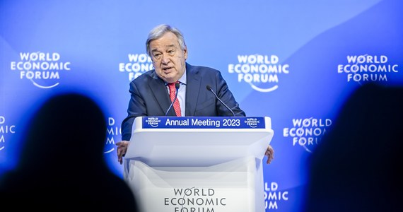 Podczas środowego przemówienia na Światowym Forum Ekonomicznym w Davos sekretarz generalny ONZ Antonio Guterres powiedział, że jego zdaniem nie ma szans, aby w najbliższej przyszłości doszło do rozmów pokojowych między Ukrainą a Rosją - poinformowano na stronie ONZ.