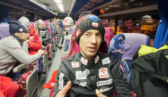 Kamil Stoch po konkursie w Sapporo. WIDEO