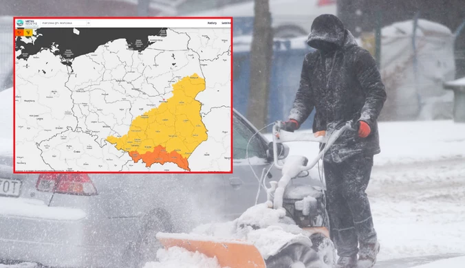 Potężny atak zimy już dziś. Śnieżyce mogą paraliżować ruch na drogach