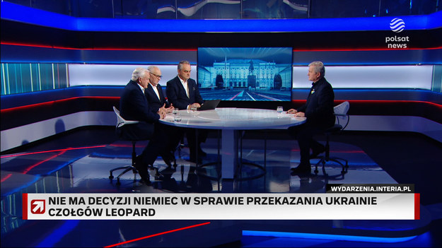 "Prezydenci i Premierzy" to program Polsatu News, w którym byli prezydenci i premierzy rozmawiają na temat najważniejszych politycznych wydarzeń. Gośćmi tego odcinka byli premierzy: Leszek Miller, Waldemar Pawlak oraz Jan Krzysztof Bielecki. Tematem rozmowy m.in. była sytuacja na Ukrainie oraz rozmowy władz krajów Europy na temat pomocy Uraninie w walce z Rosją. Czy Europa powinna przekazać Ukrainie czołgi Leopard oraz dlaczego Niemcy zwlekają z decyzją o ich przekazaniu?