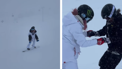 Mistrzyni olimpijska pomogła snowboardzistce. Zwiozła ją na plecach ze stoku