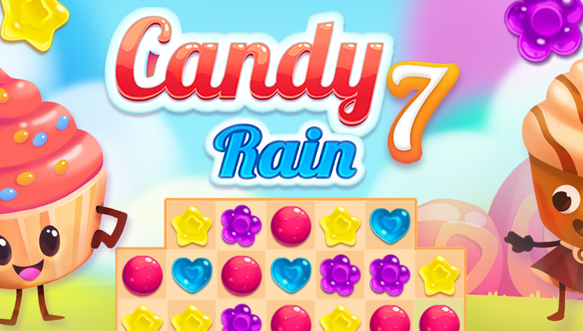 Gra online za darmo Candy Rain 7 - poznaj jedną z największych gier typu "Połącz 3" wszech czasów! To jedyna z nielicznych gier, która doczekała się aż 7 edycji! Ze względu na jej ogromną popularność, twórca gry po prostu spełnił życzenie użytkowników i wypuścił kolejną wersję. Candy Rain 7 może pochwalić się większą ilością poziomów, cukierków, gofrów, skrzyń z monetami oraz naprawdę uroczą oprawą graficzną, której wprost nie można się oprzeć!