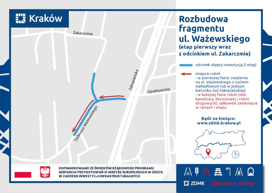 /Zarząd Dróg Miasta Krakowa /