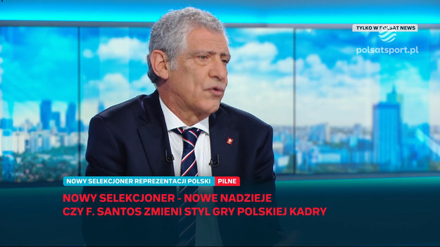 Ekskluzywny wywiad z nowym selekcjonerem reprezentacji Polski w piłce nożnej Fernando Santosem.