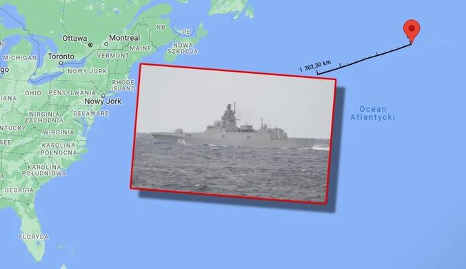 Rosyjski okręt zbliżył się do USA. Na pokładzie ma hipersoniczne rakiety