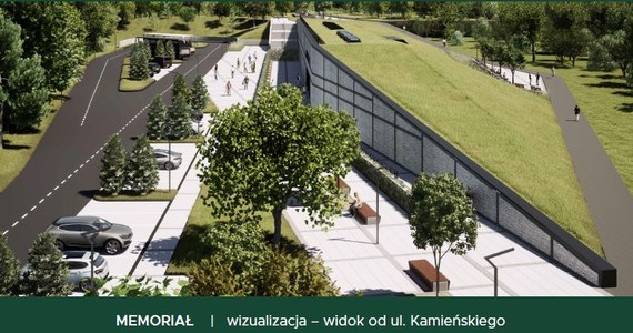 Wiadomo już jak będzie wyglądał główny budynek Muzeum KL Plaszów  - Memoriał. Architekci wykorzystali naturalne ukształtowanie terenu i zaprojektowali obiekt wtopiony w skarpę. Widoczna będzie wyłącznie jego elewacja frontowa.