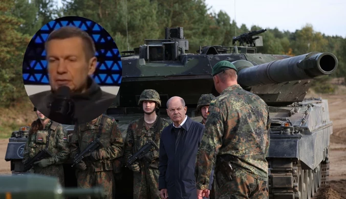 Sołowjow wściekły na Niemcy za Leopardy. Obraził Scholza