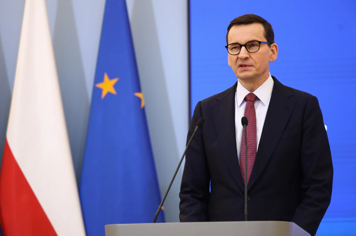 Najpierw Leopardy, teraz Abramsy; pokój w Europie jest coraz bliżej - podkreślił premier Mateusz Morawiecki, odnosząc się do decyzji USA w sprawie przekazania Ukrainie czołgów Abrams.