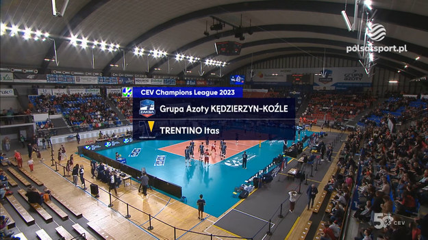 Grupa Azoty ZAKSA Kędzierzyn-Koźle – Itas Trentino 2:3 (25:17, 25:15, 18:25, 23:25, 12:15)

 

ZAKSA: Aleksander Śliwka, David Smith, Łukasz Kaczmarek, Bartosz Bednorz, Dmytro Paszycki, Marcin Janusz – Erik Shoji (libero) oraz Bartlomiej Kluth. Trener: Tuomas Sammelvuo.


Trentino: Riccardo Sbertoli, Alessandro Michieletto, Marko Podrascanin, Matej Kazijski, Daniele Lavia, Wout D’Heer – Gabriele Laurenzano (libero) oraz Gabriele Nelli, Donovan Dzavoronok, Domenico Pace. Trener: Angelo Lorenzetti.