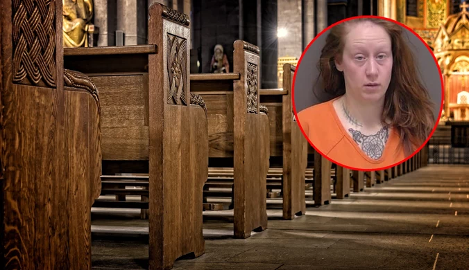 USA: Półnaga kobieta wbiegła do kościoła. Zniszczyła figurę Jezusa