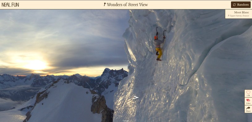 /Zrzut ekranu/Wonders of Street View/Neal.fun /materiał zewnętrzny