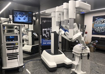Robot chirurgiczny Da Vinci w Katowicach 