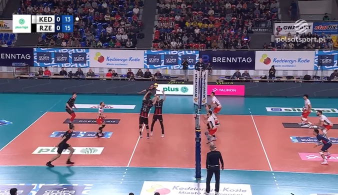 PlusLiga: Grupa Azoty ZAKSA Kędzierzyn-Koźle – Asseco Resovia 3:1. Skrót meczu. WIDEO