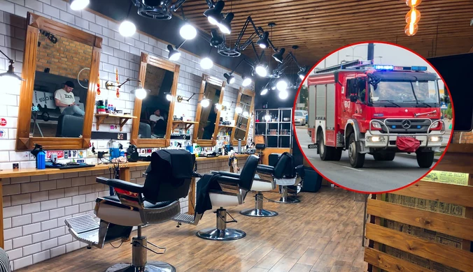 Warszawa: Pożar w salonie fryzjerskim. Znaleziono ładunek wybuchowy