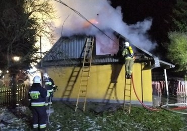 Tragiczny pożar w Lubelskiem. Zginął 70-latek