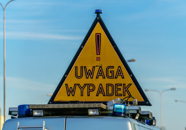 Zderzenie kilku samochodów na A1. Zablokowany pas w kierunku Gdańska