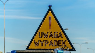 Zderzenie kilku samochodów na A1. Zablokowany pas w kierunku Gdańska