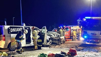 10 poszkodowanych w zderzeniu samochodów pod Raciborzem