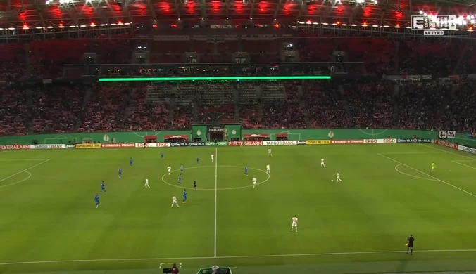  Puchar Niemiec: RB Lipsk - TSG Hoffenheim (3-1) Skrót Meczu. WIDEO (Eleven Sports)