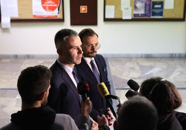 B. wiceminister skarbu Rafał Baniak i dwaj biznesmeni przesłuchiwani 