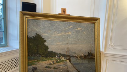 Do zbiorów Muzeum Narodowego w Gdańsku trafił obraz Artura Bendrata "Kanał w Nowym Porcie"