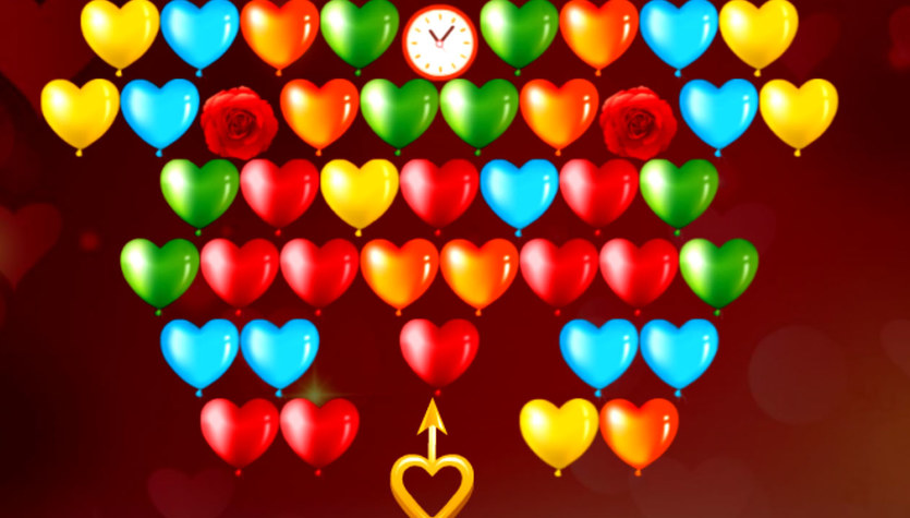 Gra w kulki Bubble Shooter Valentines to klasyczna gra typu Bubble, z nowoczesnymi funkcjami i walentynkowym motywem przewodnim. To idealny sposób na ćwiczenie koncentracji i spostrzegawczości, w tym logicznego myślenia! Zanim spędzisz czas tylko we dwoje, spróbuj zagrać w tę magiczną grę!