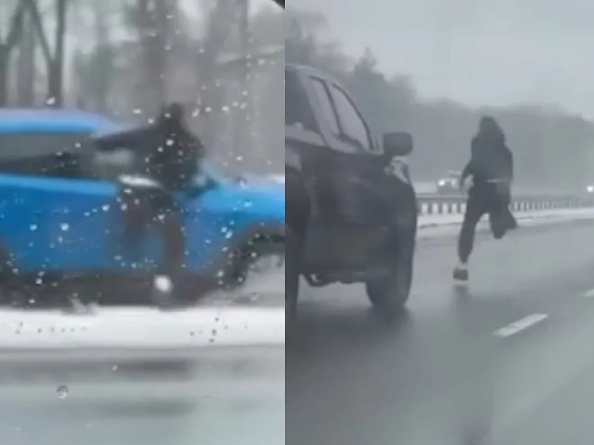 25-letni kierowca Ubera dostrzegł samochód, który zjechał z autostrady na pas rozdzielający jezdnie i toczył się wzdłuż metalowej bariery. Mężczyzna wybiegł ze swojego auta, pokonał kilka pasów autostrady, pędząc między nadjeżdżającymi pojazdami i zdołał doprowadzić do zatrzymania samochodu z nieprzytomną kierującą.