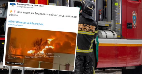 W nocy z piątku na sobotę doszło do dużego pożaru w magazynie ropy naftowej w miejscowości Borisowka w obwodzie biełgorodzkim w Rosji, nieopodal granicy z Ukrainą. W ocenie świadków zdarzenia płomienie miały sięgać na wysokość około 50 metrów - poinformował ukraiński portal Obozrevatel.