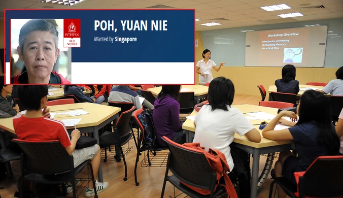 Singapur. Kobieta pomagała uczniom w oszustwach. Poszukuje jej Interpol