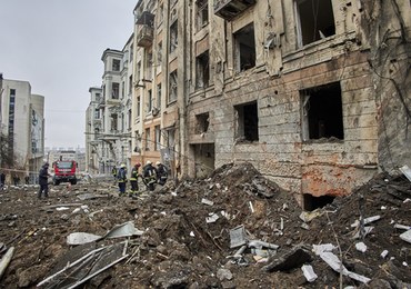 Ataki rakietowe na Charków i Chersoń. Są zabici i ranni [ZAPIS RELACJI]