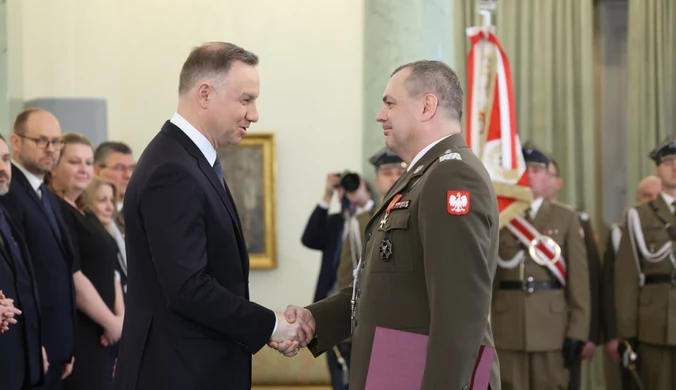 Andrzej Duda mianował nowego Dowódcę Generalnego Rodzajów Sił Zbrojnych