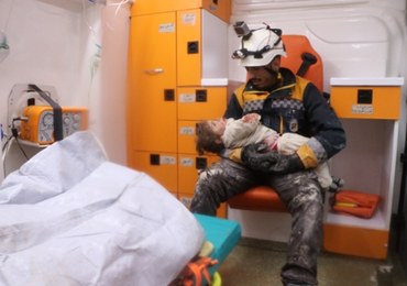 Dramatyczna akcja ratunkowa w Syrii: Spod gruzów wyciągnięto dziecko