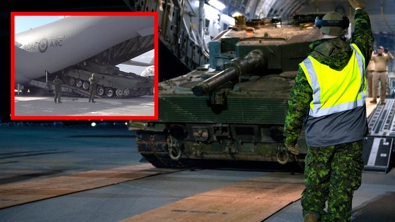 W Polsce pojawił się pierwszy czołg Leopard 2 z Kanady. Niebawem wyruszy w podróż do Ukrainy, gdzie wesprze żołnierzy w walce z rosyjskim agresorem.