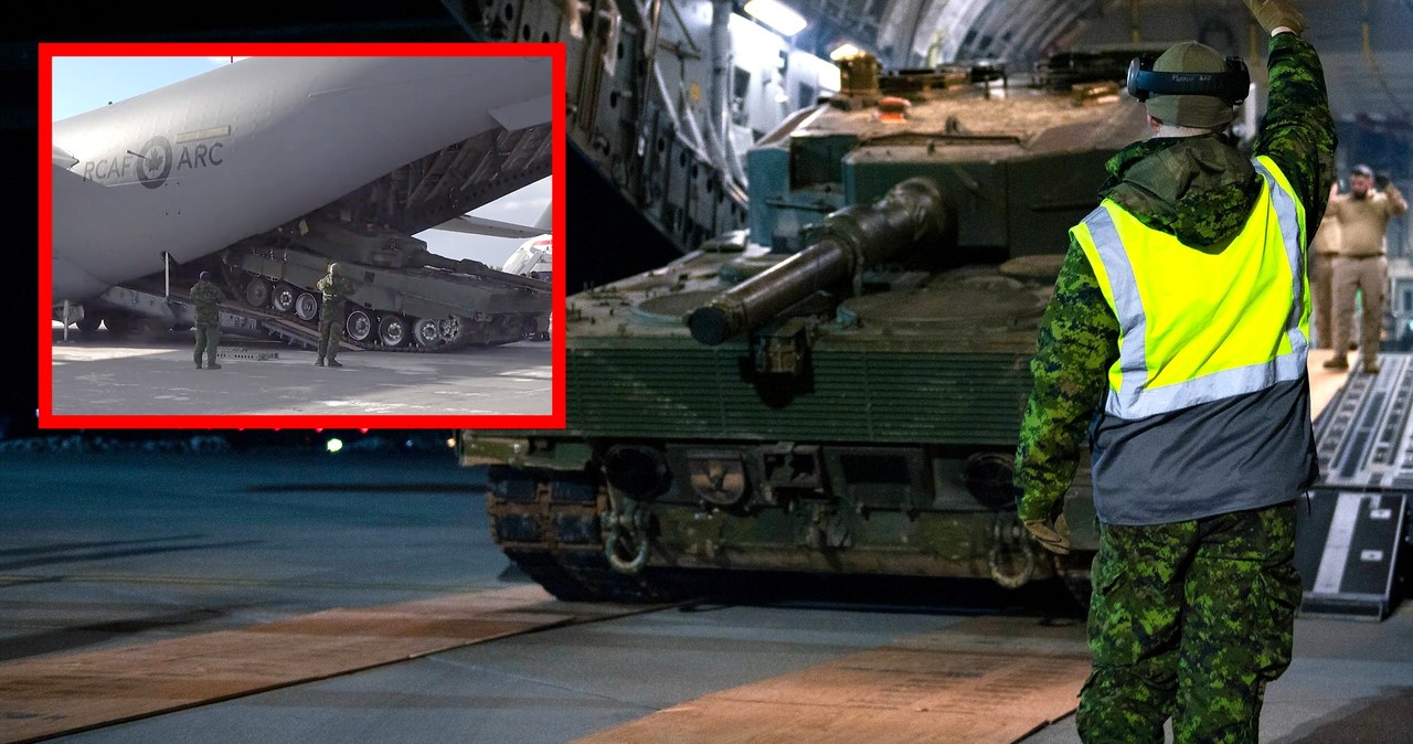 W Polsce pojawił się pierwszy czołg Leopard 2 z Kanady. Niebawem wyruszy w podróż do Ukrainy, gdzie wesprze żołnierzy w walce z rosyjskim agresorem.