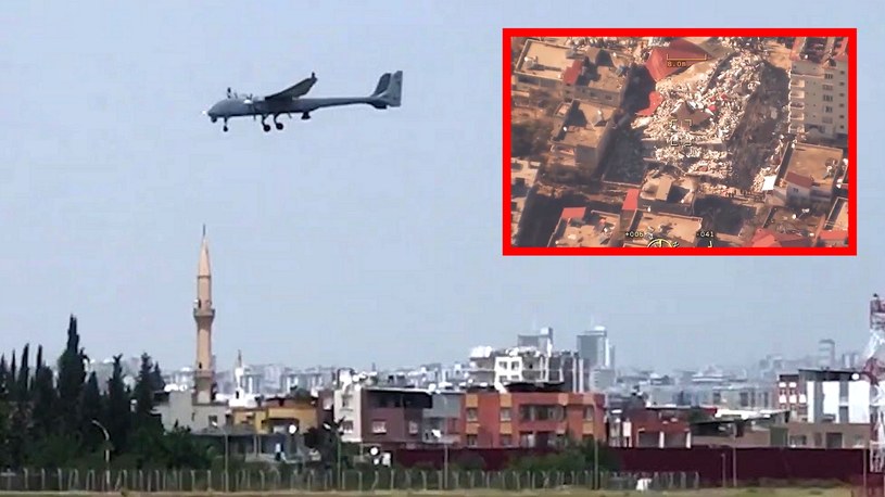 Tuż po potężnym trzęsieniu ziemi w Turcji, które miało miejsce w nocy 6 lutego, nad miastami dotkniętymi kataklizmem pojawiły się tajemnicze drony.