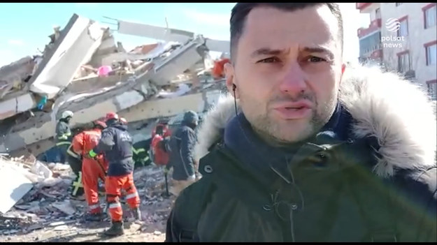 - Jedna z ostatnich akcji ratunkowych była piekielnie skomplikowana. Dotarcie do uwięzionej pod gruzami dziewczynki zajęło im 12 godzin, musieli się przebijać przez grube warstwy zbrojonego betonu - relacjonował z Turcji reporter Polsat News Cyprian Jopek. W Turcji i Syrii trwają akcje ratunkowe po poniedziałkowych trzęsieniach ziemi.