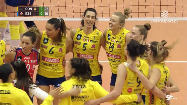 Imoco Volley Conegliano - Developres Bella Dolina Rzeszów 3:0 (25:20, 25:17, 25:16)

