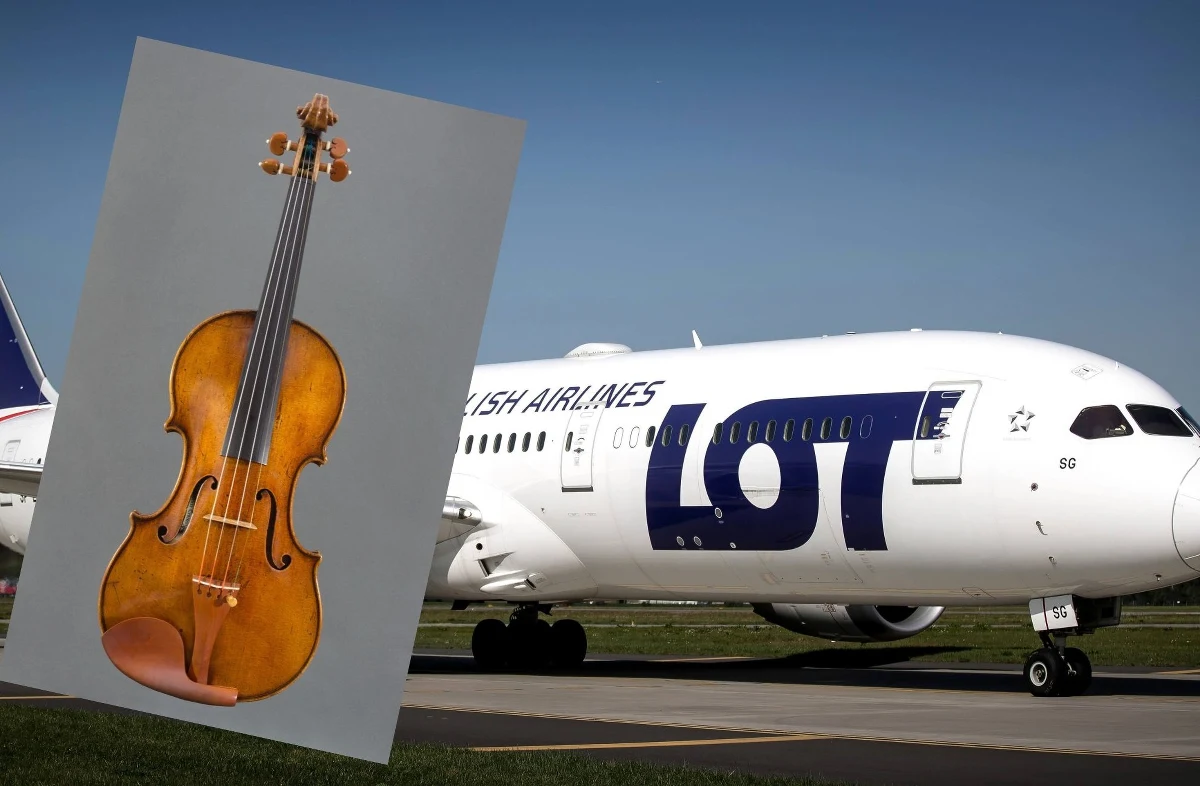 Zabytkowe skrzypce Stradivarius warte około 20 milionów złotych były powodem, dla którego znany polski skrzypek Janusz Wawrowski nie został wpuszczony na pokład samolotu Polskich Linii Lotniczych LOT z Litwy do Polski. Na wniesienie instrumentu nie pozwoliła mu obsługa. Dziennikarz RMF FM dopytywał w PLL LOT, dlaczego tak się wydarzyło.