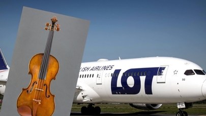 Skrzypek nie został wpuszczony ze Stradivariusem do samolotu. LOT przeprasza