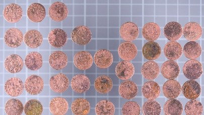 51 zabytkowych monet w przesyłce pocztowej 